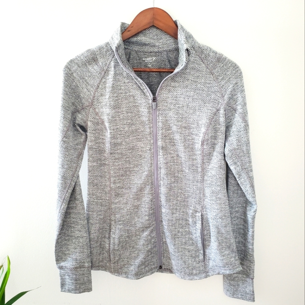 Herringbone Go Dry Active Jacket Old Navy